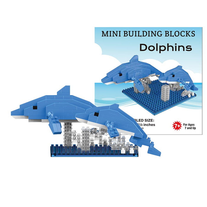 Plastic Construction Toy Blocks Set - Dolphin