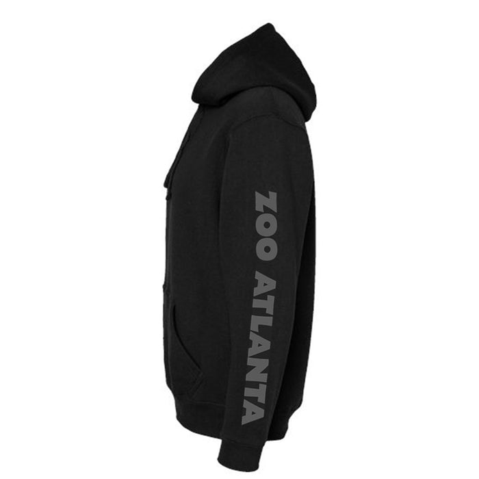 Zoo Atlanta Embossed Gorilla Hooded Sweatshirt