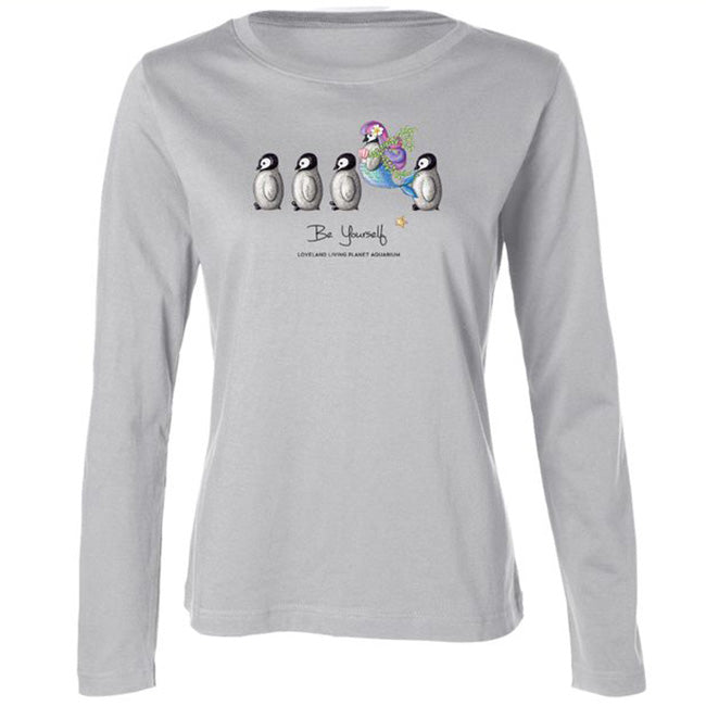 Ladies Living Planet Be Yourself Mermaid Long Sleeve T-shirt