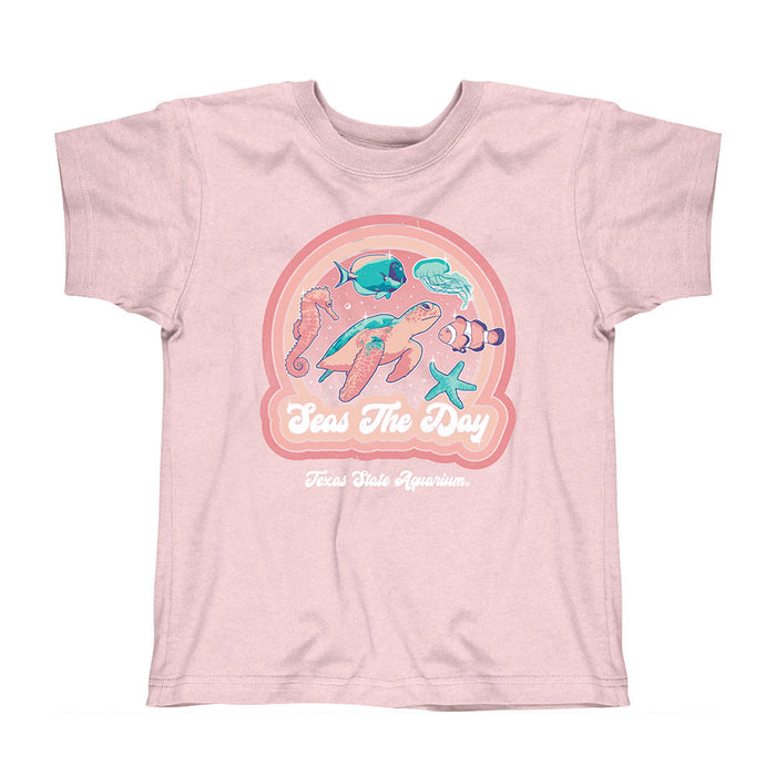 Texas State Aquarium Seas The Day Toddler T-Shirt