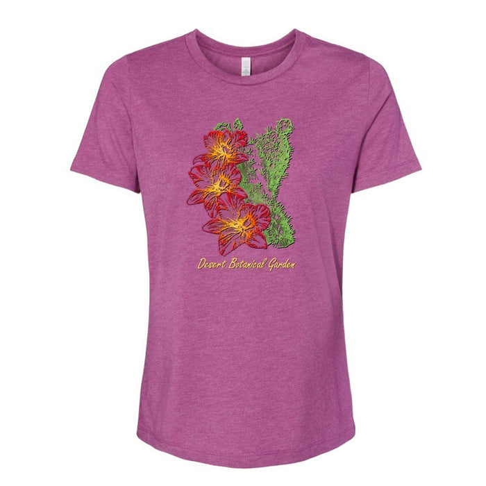 Desert Botanical Garden Orchid Cactus Women's T-Shirt