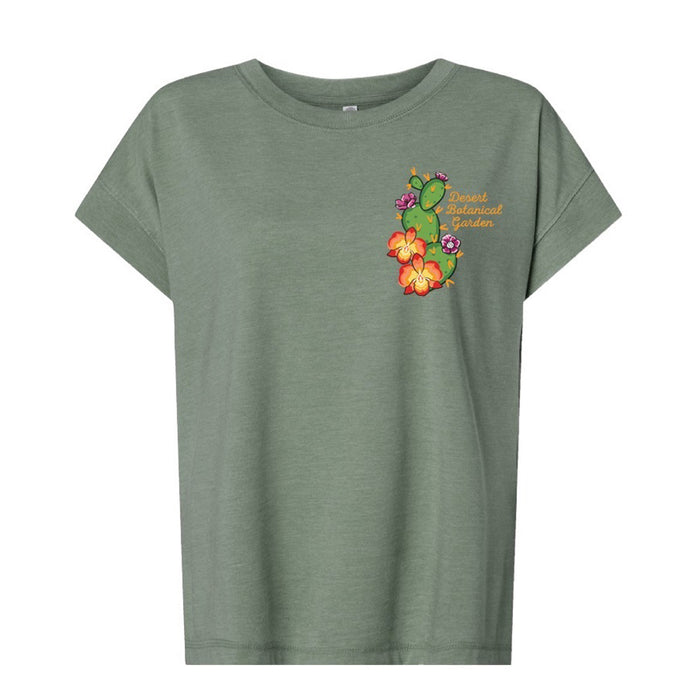 Desert Botanical Garden Orchid Cactus Women's Relaxed T-Shirt