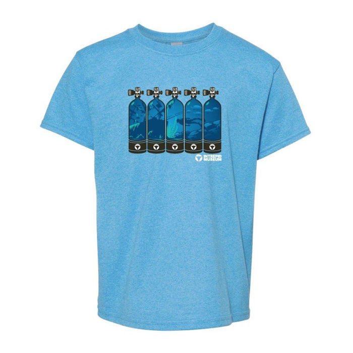 Intrepid Museum Scuba Tanks Youth T-Shirt