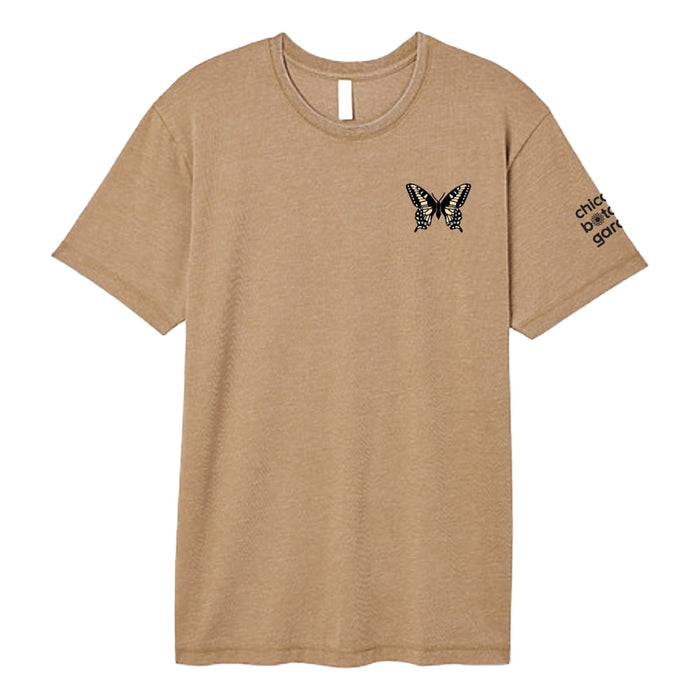 Chicago Botanic Garden Embroidered Butterfly T-Shirt