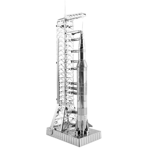 3D Metal Model Kit - Apollo Saturn with Gantry