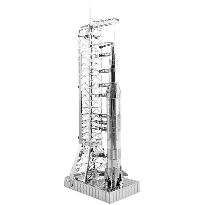 3D Metal Model Kit - Apollo Saturn with Gantry