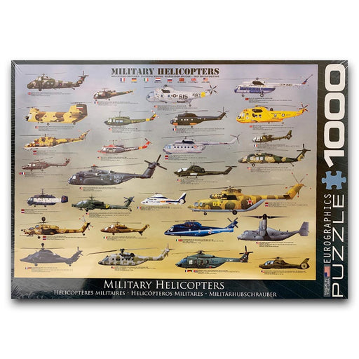 Military Helicopter 1,000 Piece Eurographics Jigsaw Puzzle¬†