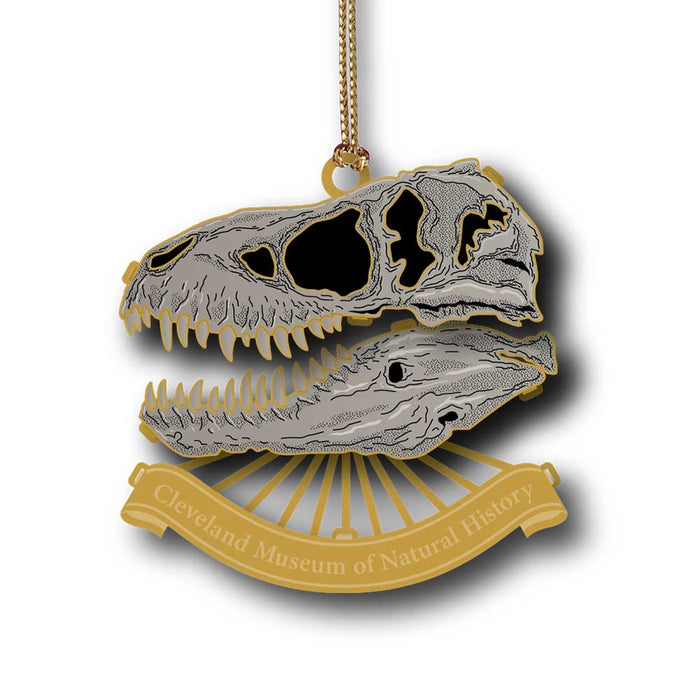Cleveland Museum of Natural History T-Rex Skull Ornament