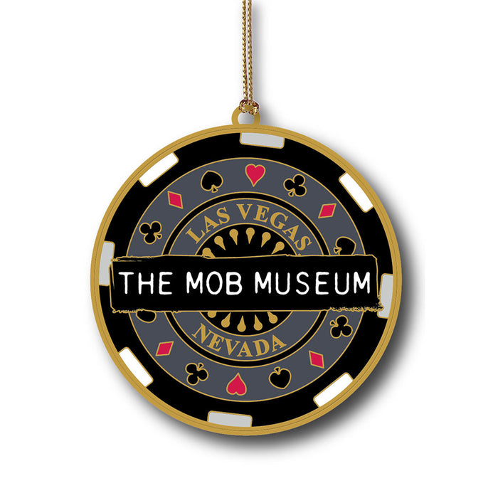 The Mob Museum Poker Chip Ornament