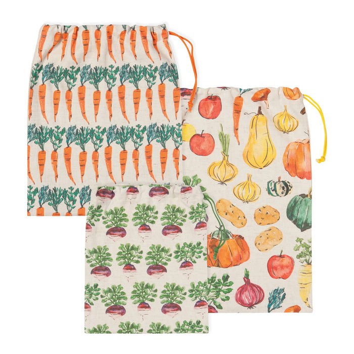 Veggie Stand Reusable Produce Bags Set of 3