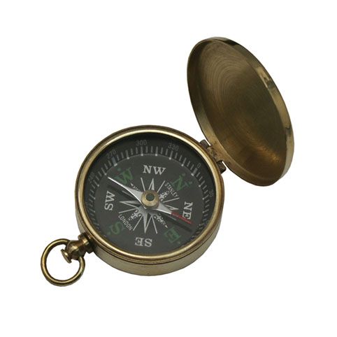 Nautical Brass Compass 