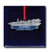 USS Constitution Wood Christmas Ornament