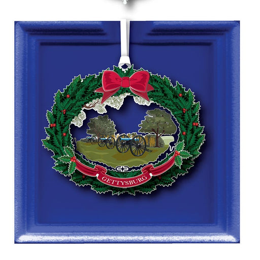 Gettysburg Holiday Metal Ornament
