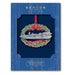 USS Constitution Wood Christmas Ornament
