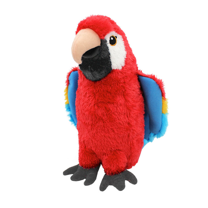 Eco Scarlet Macaw Plush