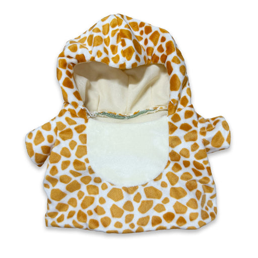 The Plushy's Closet Sea Turtle Costume is a small, hooded jacket for pets or plush toys, featuring a green sea turtle design made from sustainable materials and shown on a white background.