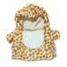 The Plushy's Closet Sea Turtle Costume is a small, hooded jacket for pets or plush toys, featuring a green sea turtle design made from sustainable materials and shown on a white background.