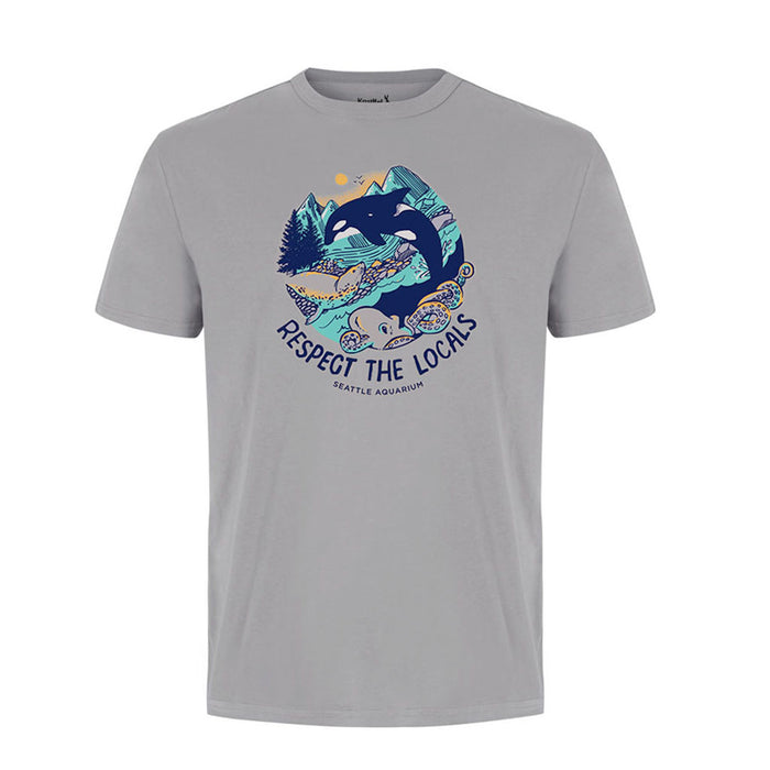 Seattle Aquarium Respect the Locals Orca T-Shirt