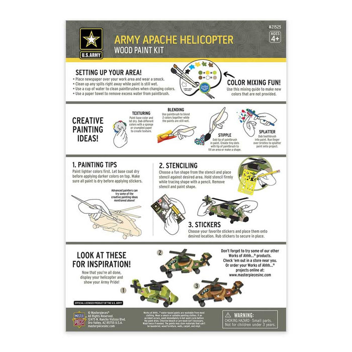 U.S. Army Helicopter Paint Kit