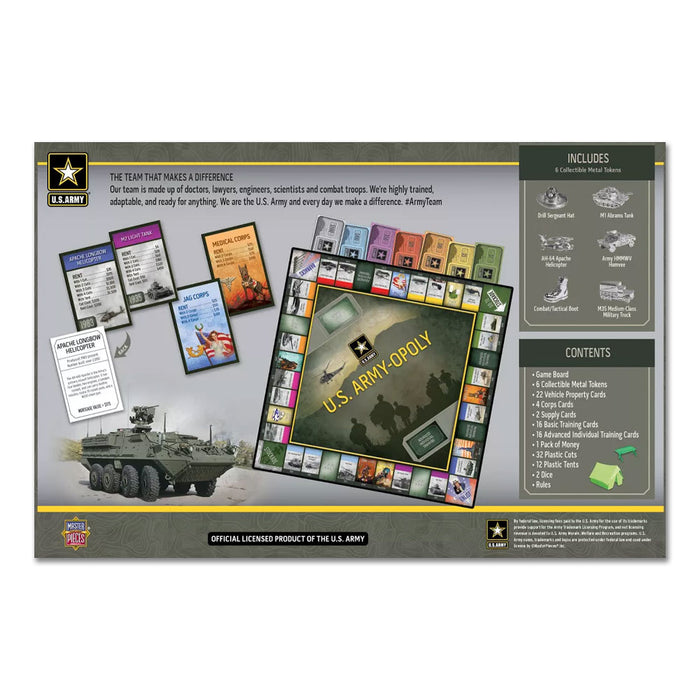 U.S. Army Army-opoly Game Collector's Edition Set