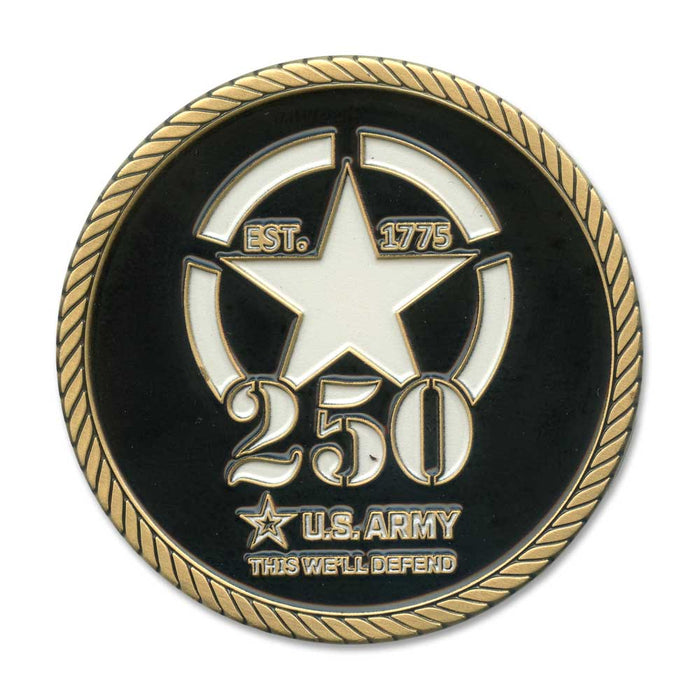 US Army 250th Birthday Coin