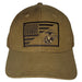 Coyote Brown EGA and Flag Cap - Marine Corps Museum