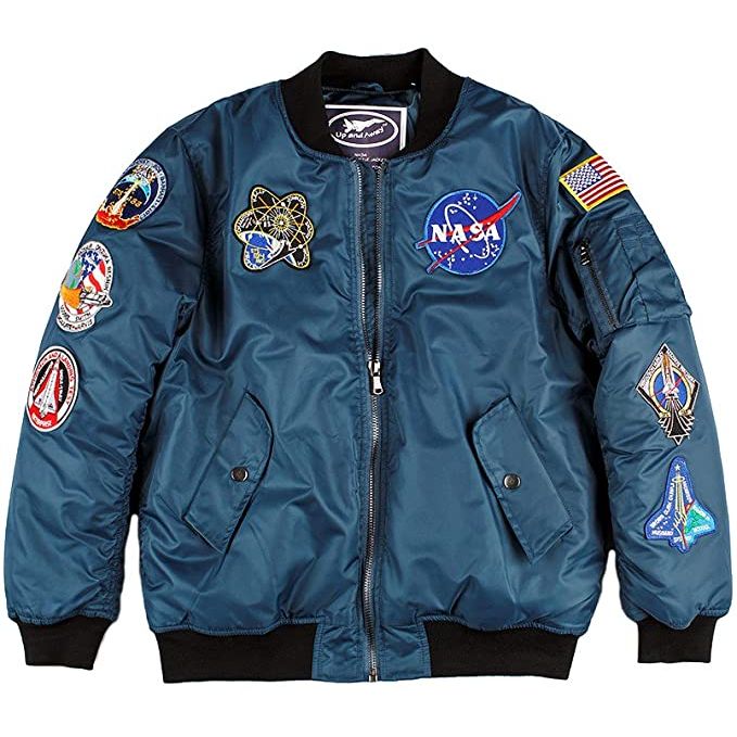 Adult NASA Space Shuttle Bomber Jacket