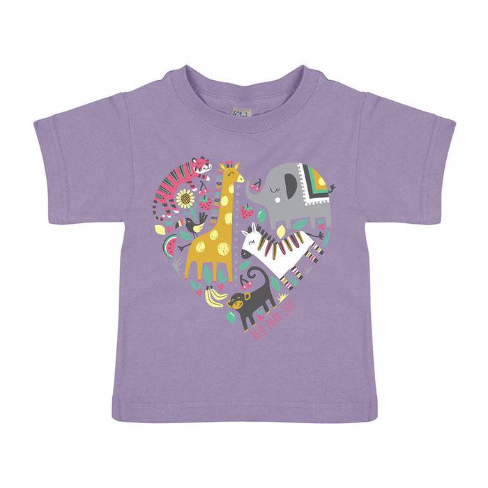 Reid Park Zoo Heart Collage Toddler T-Shirt