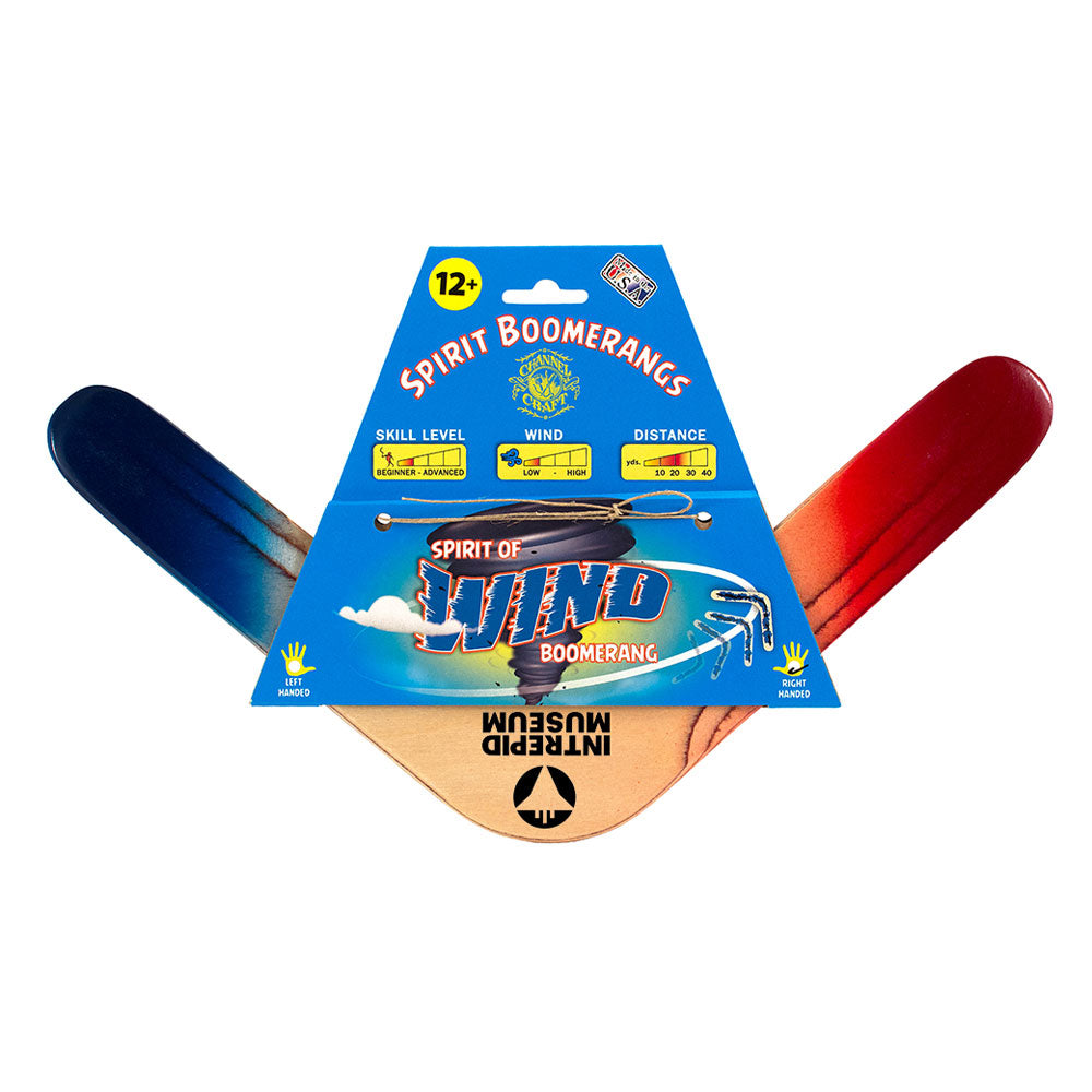 The Intrepid Museum Patriot Boomerang Toy — Muze Merch