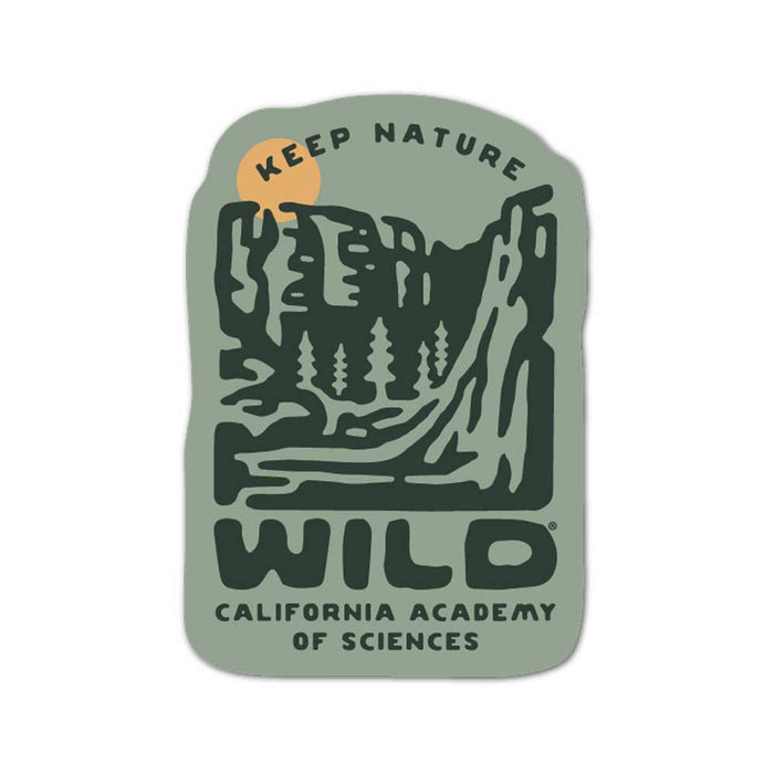 California Academy of Sciences Keep Nature Wild Sticker