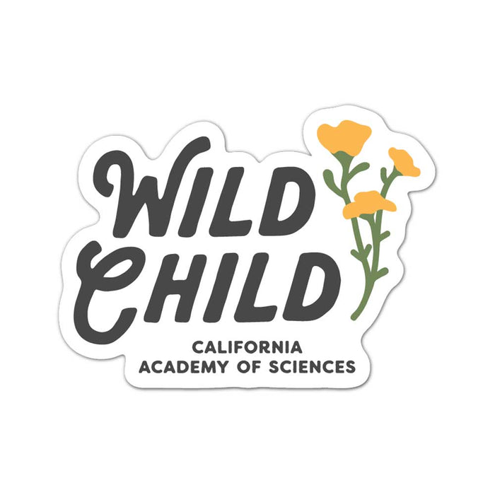 California Academy of Sciences Wild Child Sticker