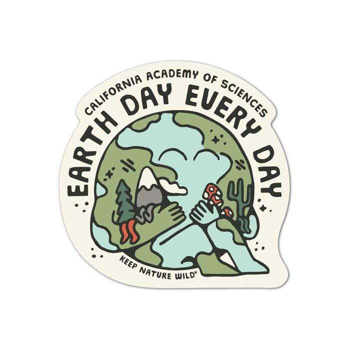 California Academy of Sciences Earth Day Sticker
