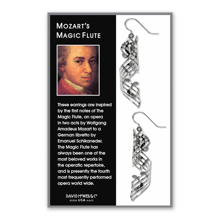 Mozart Magic Flute Earrings