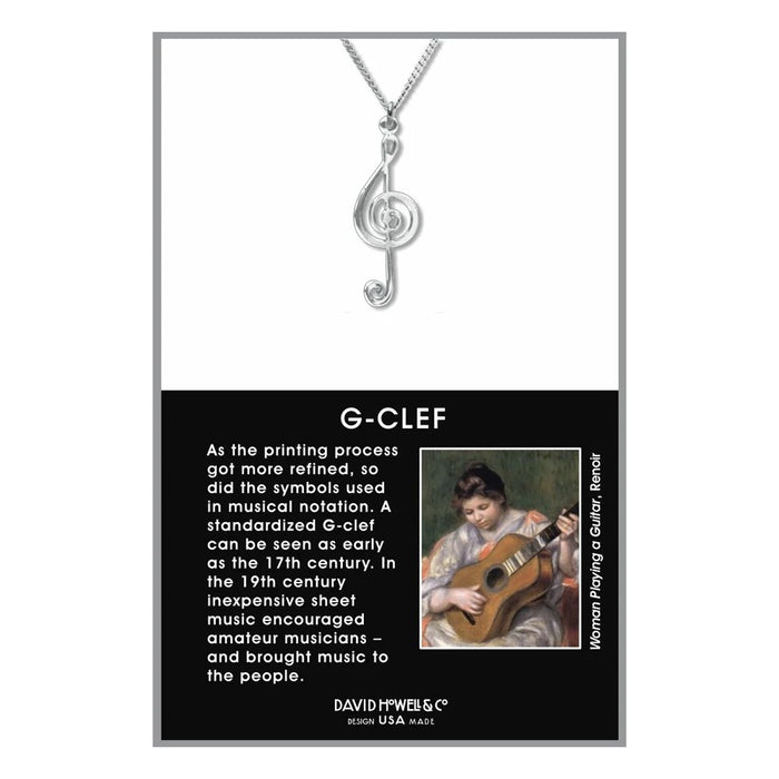 G Clef Necklace