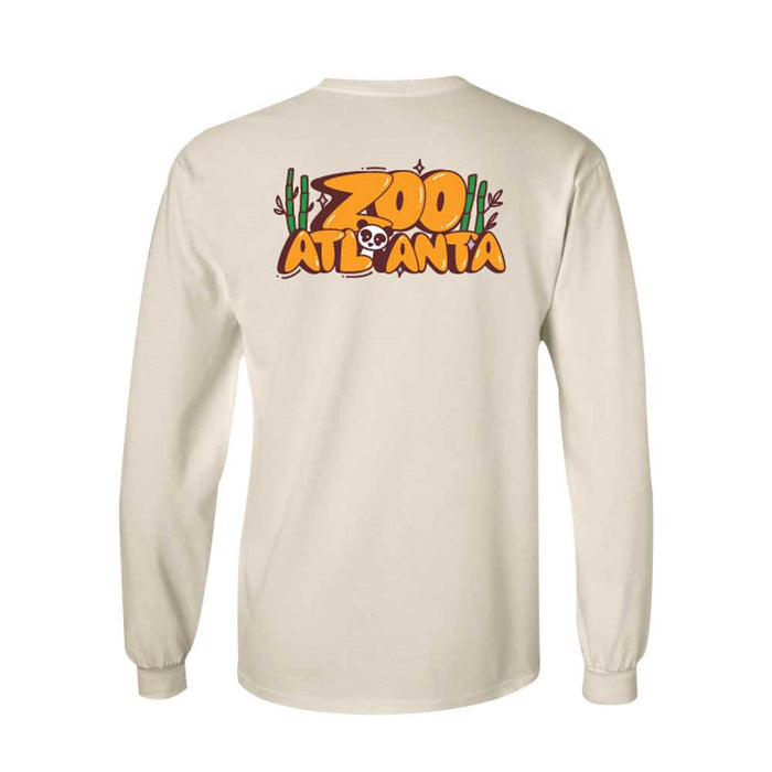 Zoo Atlanta Retro Panda Long Sleeve T-Shirt