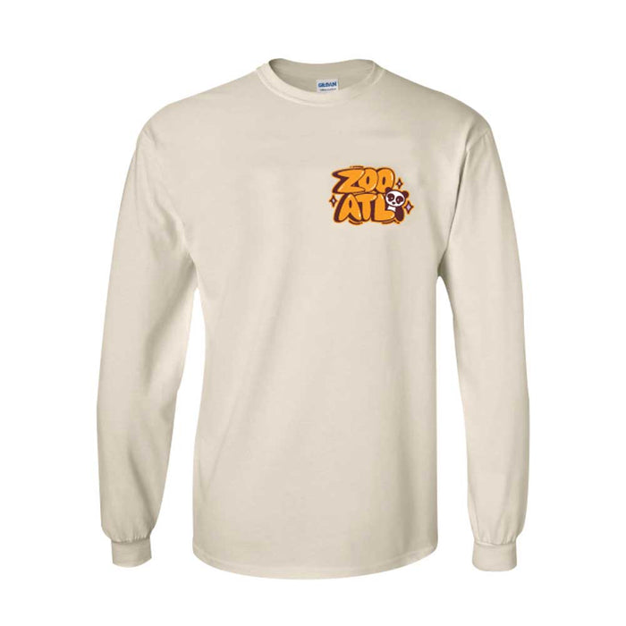 Zoo Atlanta Retro Panda Long Sleeve T-Shirt