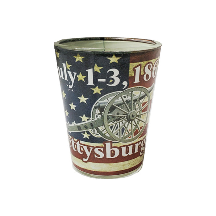 Gettysburg National Military Park Flag Shot Glass