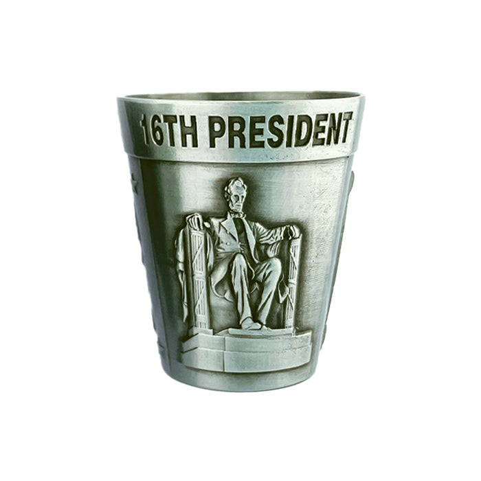 Ford's Theatre Lincoln Shot Glass