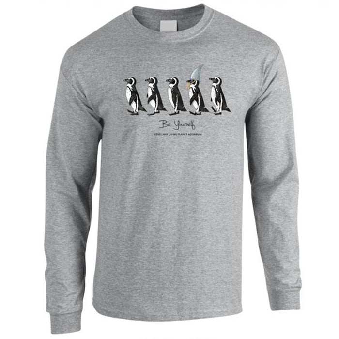 Living Planet Aquarium Be Yourself Penguin Long Sleeve T-Shirt