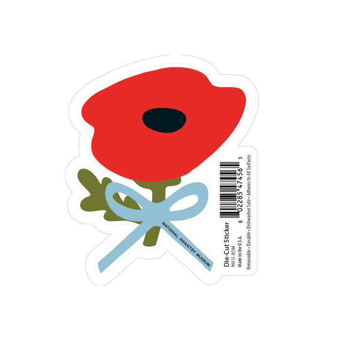 National Infantry Museum Poppy Sticker