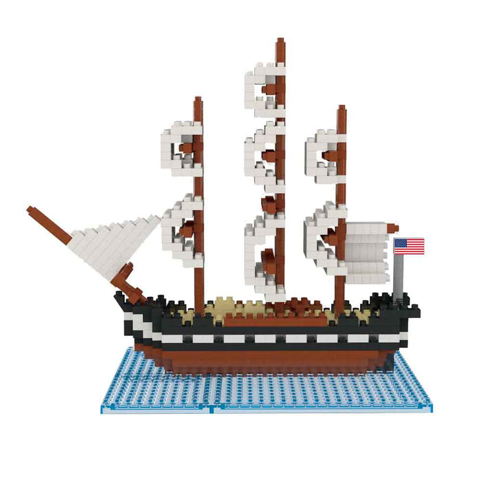 USS Constitution Mini Building Blocks