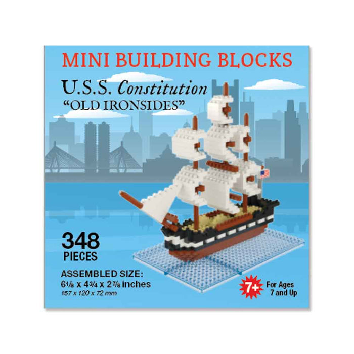 USS Constitution Mini Building Blocks