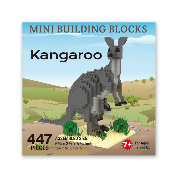 Mini Building Blocks Kangaroo
