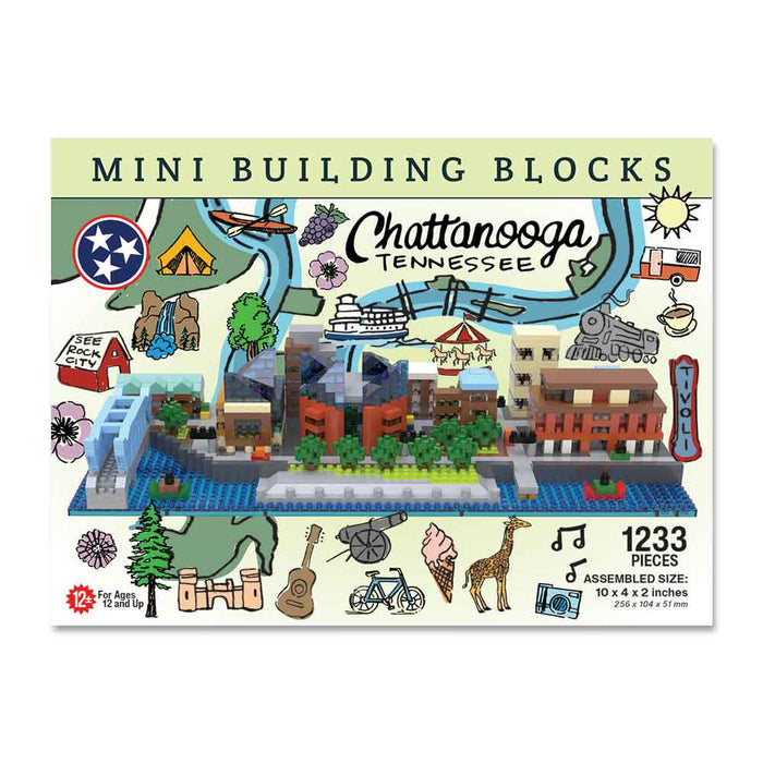Tennessee Aquarium Chattanooga Skyline Building Blocks
