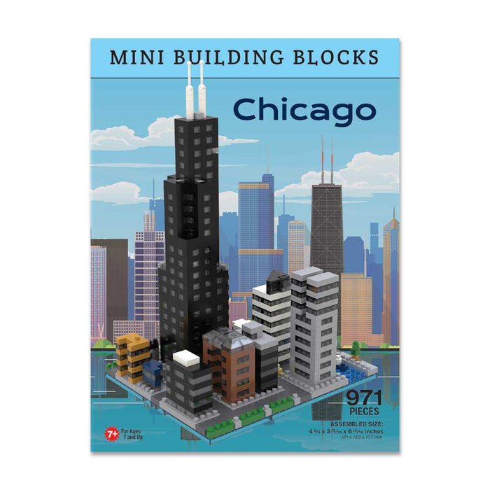 Mini Building Blocks Willis Tower Chicago Skyline
