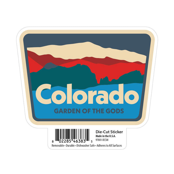 Garden of the Gods Colorado Sticker