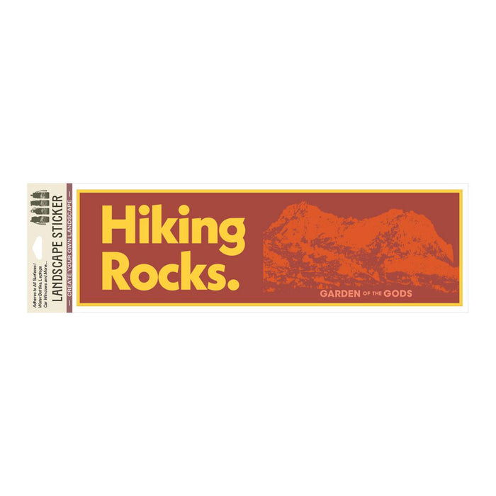 Garden of the Gods Landscape Hiking Rocks Sticker