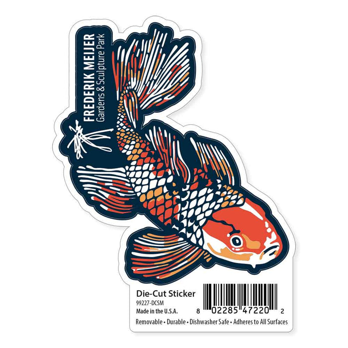 Frederik Meijer Gardens & Sculpture Park Koi Fish Sticker
