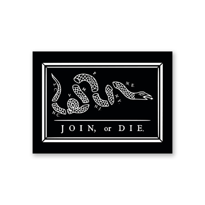 National Infantry Museum Join or Die Sticker