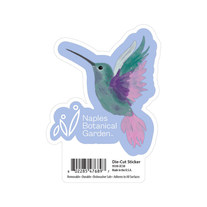 Naples Botanical Garden Hummingbird Sticker